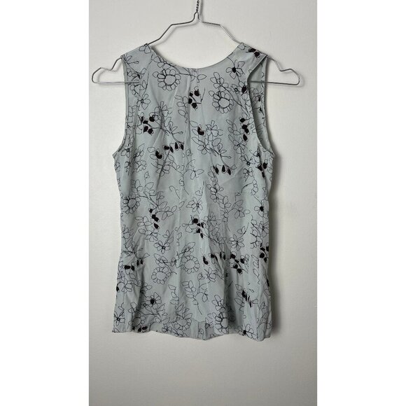 Marni Tops - MARNI COLLECTION SILK FLORAL BLOUSE SMALL